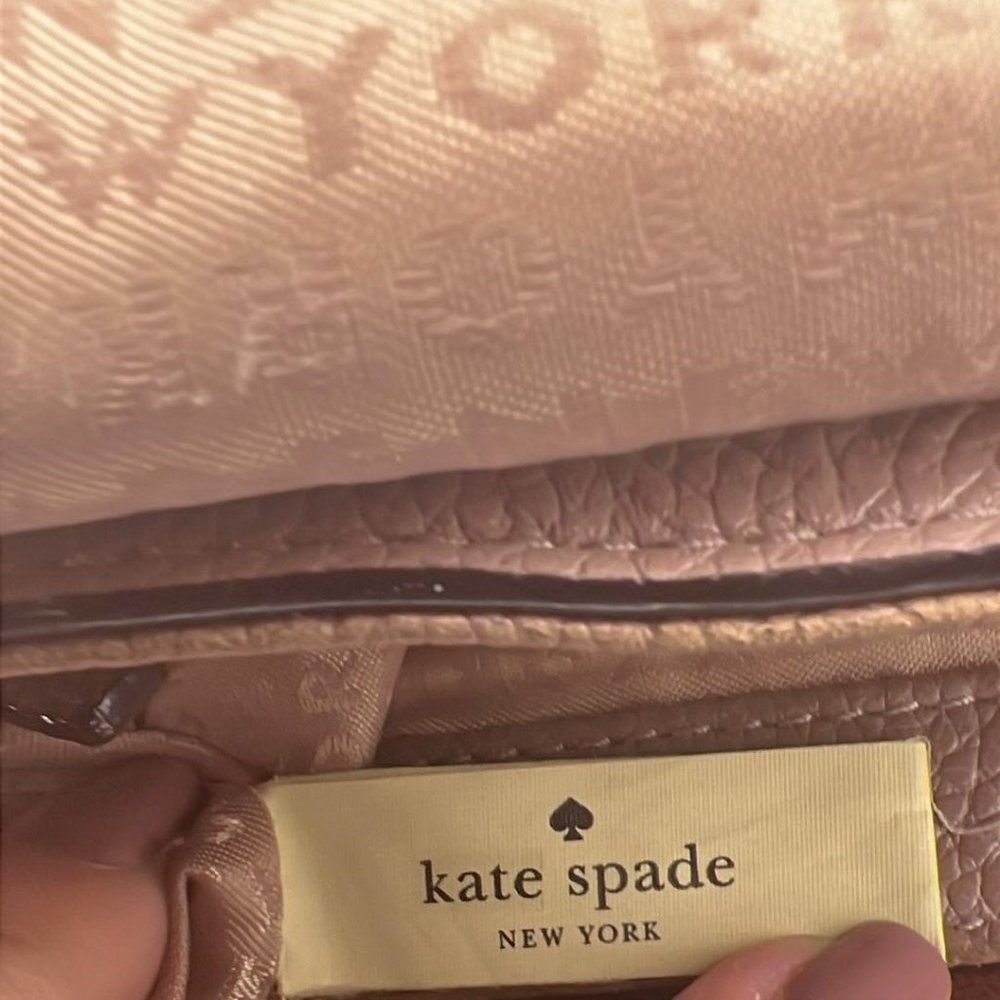 Kate Spade Alecia Mulberry Street Porcini Satchel - GUC - Picture 6 of 9